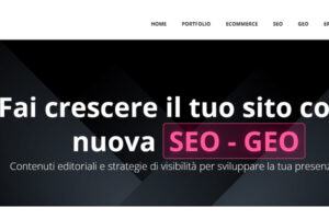 Nuovo servizio SEO GEO per il B2B