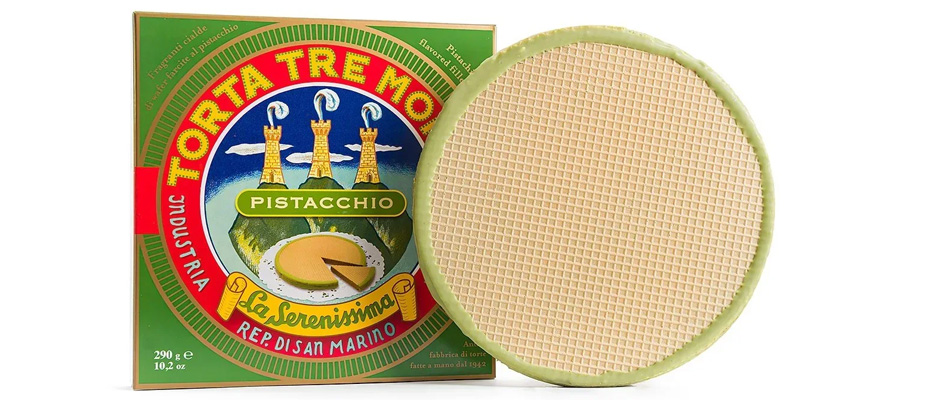 Tremonti pistacchio wafer